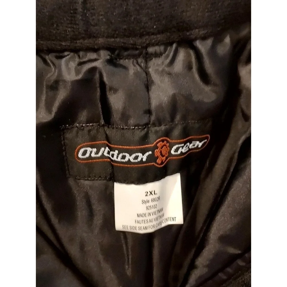 Outdoor Gear Snow Pants Mens Size‎ 2XL Black Waterproof Insulated